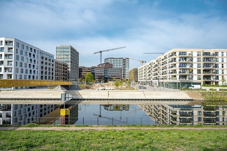 Neubau von mehreren Mehrfamilienh�usern