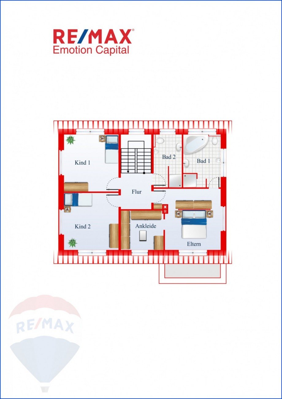 Grundriss_DG_jpg Einfamilienhaus Oberkammlach