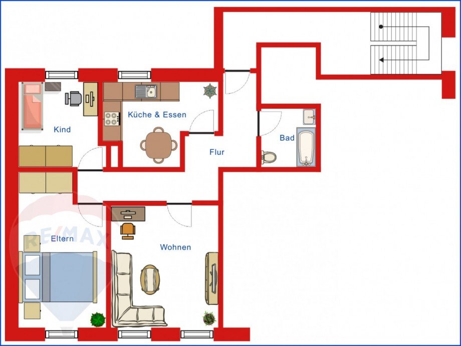 Immobilienmakler Schongau Wohnung zu vermieten Andre Stockhausen-2 Etagenwohnung Schongau