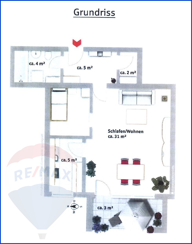 RXEC24AS0107_Grundriss Etagenwohnung Kaufbeuren