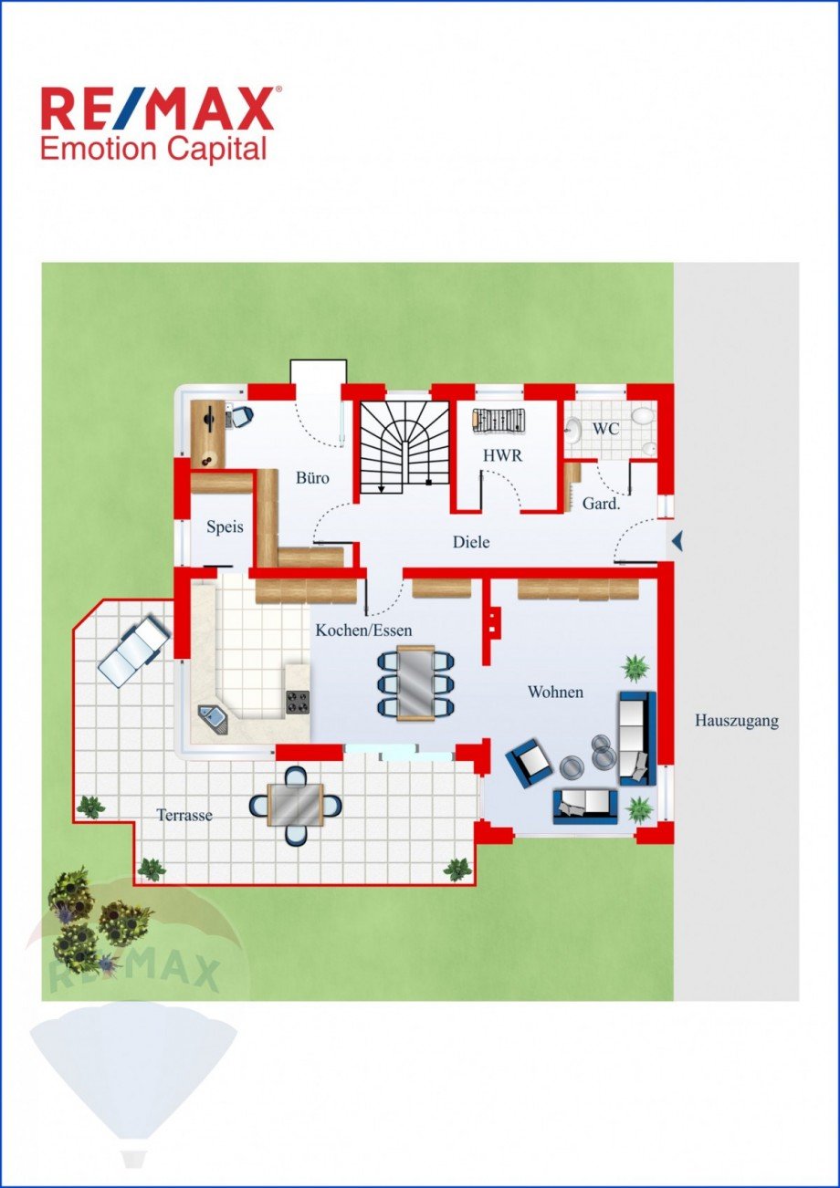 Grundriss_EG_jpg Einfamilienhaus Oberkammlach